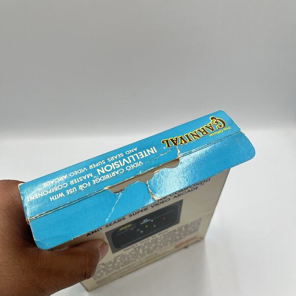 Vintage 1982 Coleco Intellivision Carnival by Sega Game - Picture 3 of 5